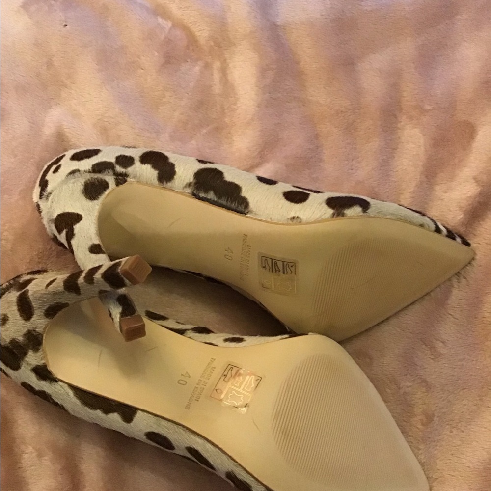 Animal Print Heels